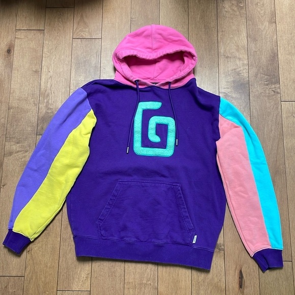 Karl Jacobs Colorblock Enchantment 2021 Hoodie Sweatshirt Rare Medium M - Picture 3 of 11